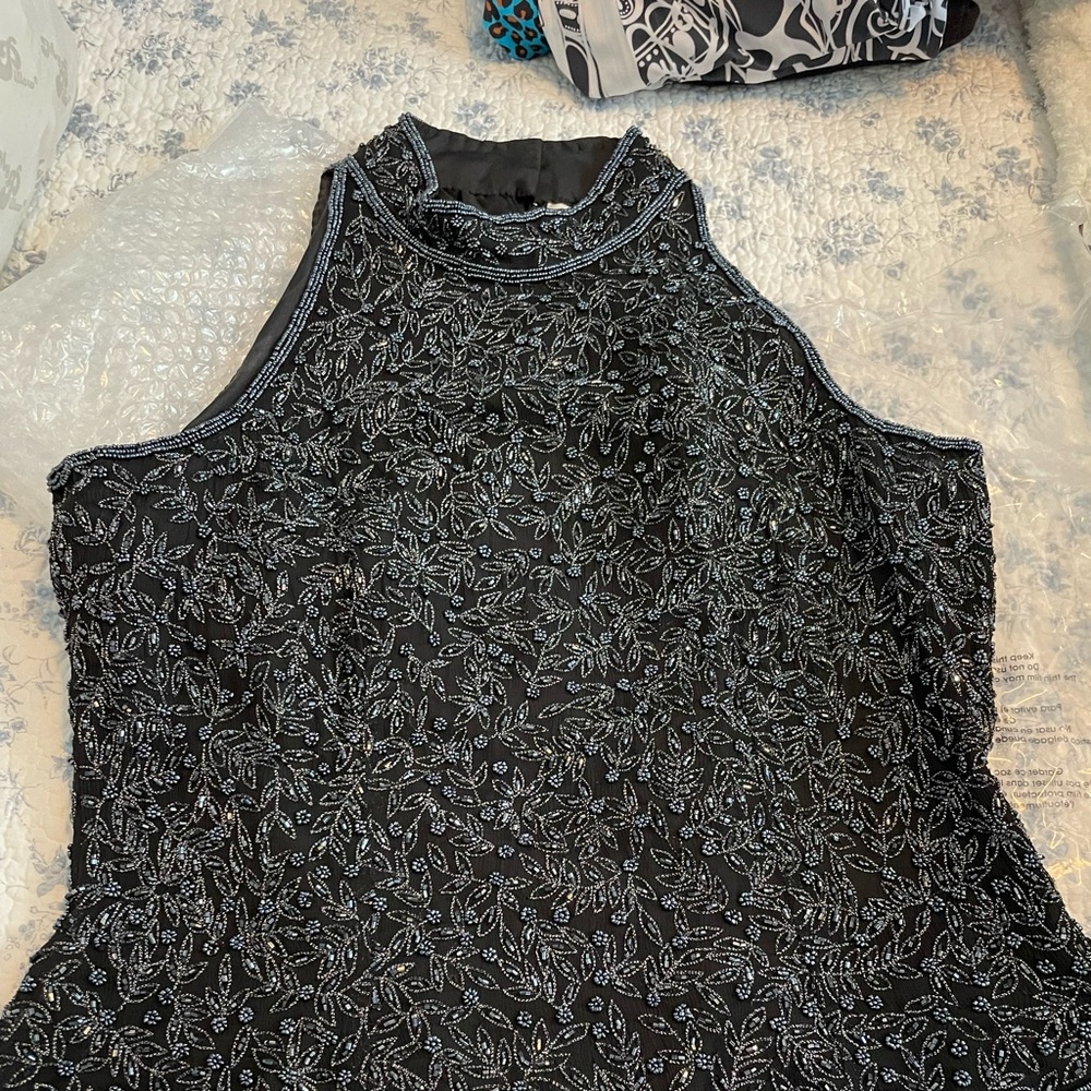 Evening formal Top. Gorgeous beaded. Can be worn casual or formal.